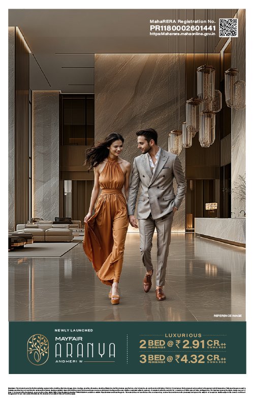 Mayfair Aranya — Where Happiness Grows. Biophilic residences at Andheri West.