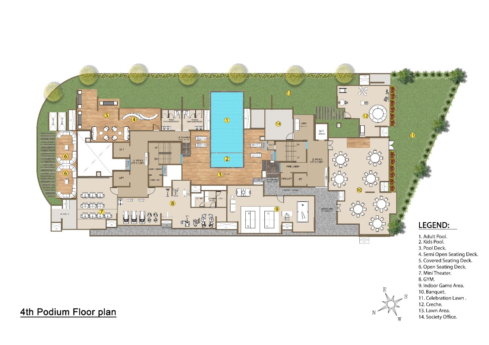 Mayfair Aranya — Typical Floor Plan